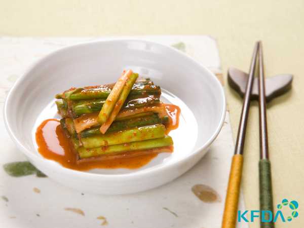 풋마늘오징어김치 재료