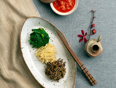 삼색나물, 토마토양념장