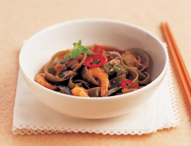 바지락 볶음면 (칼국수면)