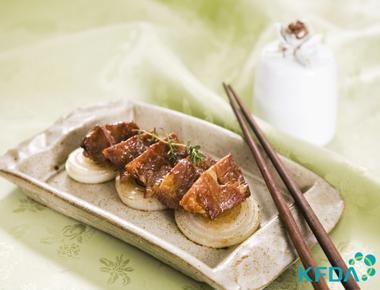 수박즙돼지목심구이 (목살)