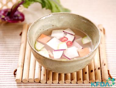콜라비물김치 (콜라비)